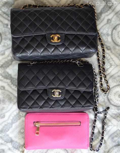 chanel flap bag medium vs small